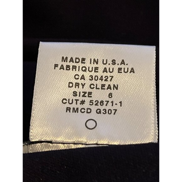 Laundry by Shelli Segal Purple Dress Women’s 6 Fit Flare Cocktail Wedding Guest - Picture 7 of 8